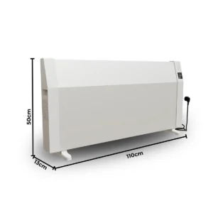 MirKraft 600W Wi-Fi Dijital Konvektör Isıtıcı Petek Radyatör ECON 110 – Beyaz