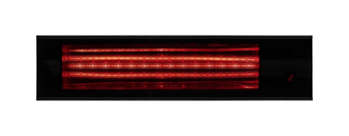 elcon 2500w camlı uzaktan kumandalı elektrikli infrared isıtıcı – glass ir 2500