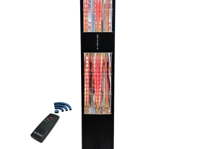 hottable 3000w supreme mobile plus taşınabilir dış mekan isıtıcı (kumandalı)